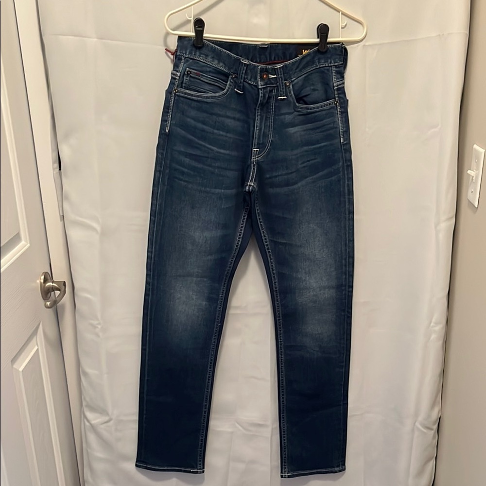 Lee Slim Men's Jeans Dark Blue Wash